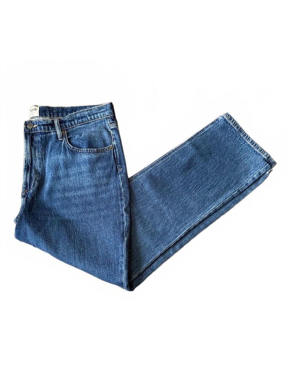 Kirkland Denim Women's Jeans NEW Size 16 Straight Fit High Rise Streetwear Blue